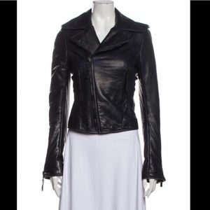 BALENCIEGA Leather Moto Jacket